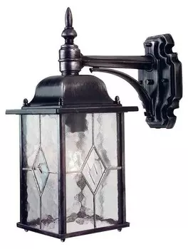 Настенный светильник Licht-Erlebnisse THOMPSON цвет schwarz mit silber-finish