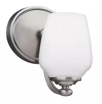 Настенный светильник Licht-Erlebnisse XISTA цвет nickel matt/wei