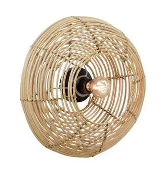 Настенный светильник Light & Living Milan - Rattan, бежевый