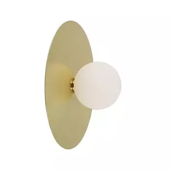Настенный светильник Lindby для интерьера 'Zain' из золота/латуни из металла