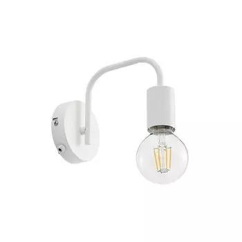 Настенный светильник Lindby для интерьера "Эривана" белого цвета из металла, белый