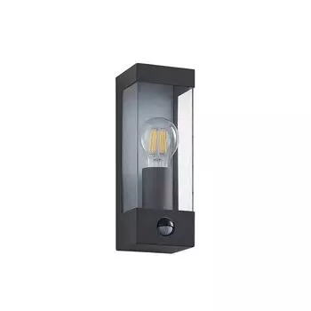 Настенный светильник Lindby для наружного освещения Tilian из алюминия из нержавеющей стали.