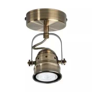 Настенный светильник Lindby для внутреннего освещения Leonor, бронза, металл