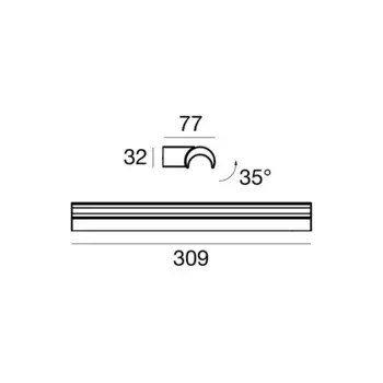 Настенный светильник Linea Light