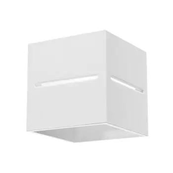 Настенный светильник LOBO белый 1хG9 40Вт алюминий 10х12х10см Sollux Lighting