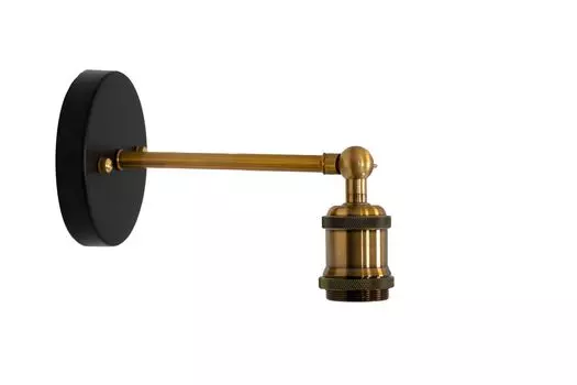 Настенный светильник LOFT NAVIS E27 черная латунь EDO777183 EDO, черный