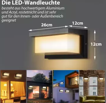 Настенный светильник Lospitch, белый