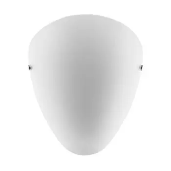 Настенный светильник Lucande белого цвета "Амалия" из стекла, белый