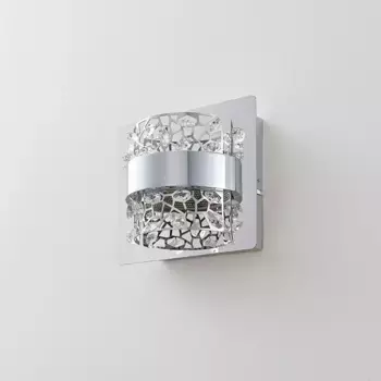 Настенный светильник LUCANDE, серебряный