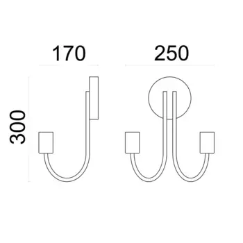 Настенный светильник Lumicom, белый
