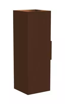 Настенный светильник Lumicom Cube, коричневый