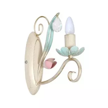 Настенный светильник Luminex для внутреннего освещения Florina из золота/латуни из металла