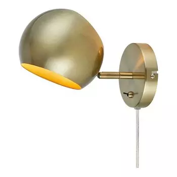 Настенный светильник Marksljd Edgar цвет messing