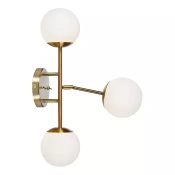 Настенный светильник Marksljd Trinity цвет messing/wei