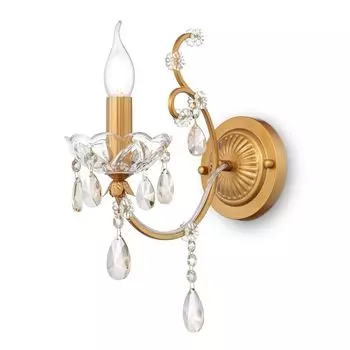 Настенный светильник Maytoni Sevilla DIA004-01-G 1xE14, золото, металл, без лампочки Maytoni GmbH