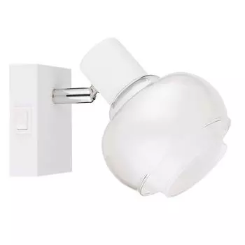 Настенный светильник, металлический, передвижной точечный светильник, белый, Ш 10,5 см Globo Lighting