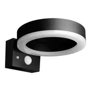 Настенный светильник на солнечной батарее со встроенным светодиодом Solar Osram, черный