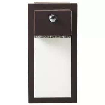 Настенный светильник на улицу Beliani, 16x33x7 см, черный