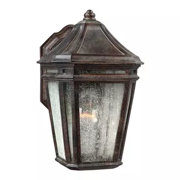 Настенный светильник на улицу Elstead Lighting, 17,1x20,6x29,7 см, темно-коричневый