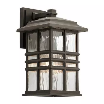 Настенный светильник на улицу Elstead Lighting, 20,3x22,8x35,9 см, цвет Bronzefarben