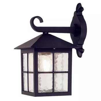 Настенный светильник на улицу Elstead Lighting, 18,5x33,5x23,7 см, черный