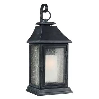 Настенный светильник на улицу Elstead Lighting, 29,2x32,8x89,1 см, цинковый