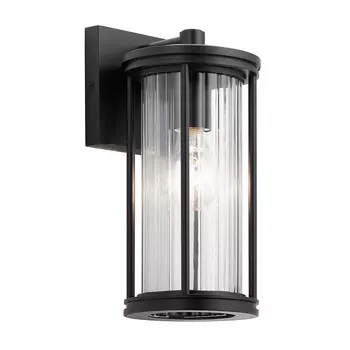 Настенный светильник на улицу Elstead Lighting, 13,7x15,7x29 см, черный