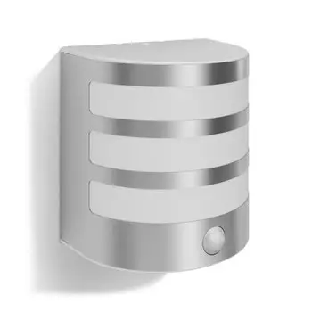 Настенный светильник на улицу Philips, 12,2x13x9,,4 см, цвета нержавеющей стали