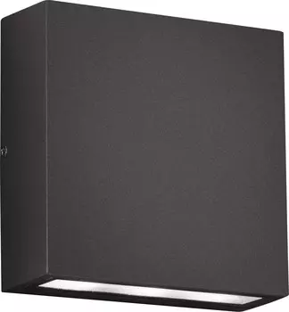 Настенный светильник на улицу Trio Leuchten, 14x14 см, антрацит