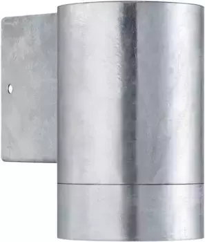 Настенный светильник Nordlux для наружного освещения "Tin Maxi", 1 лампочка, лампа GU10 | без лампочек 7,5 см, Высота: 12,5 см, цвет Verzinkt