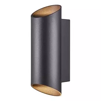 Настенный светильник Nordlux Nico Round, черный