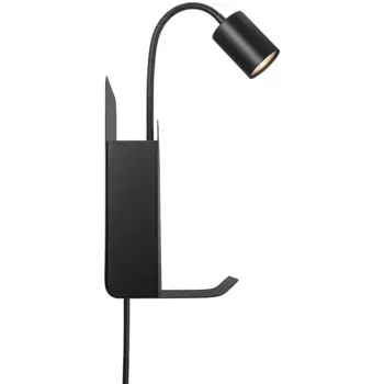 Настенный светильник Nordlux «ROOMI», лампа GU10 | без лампочек, черный