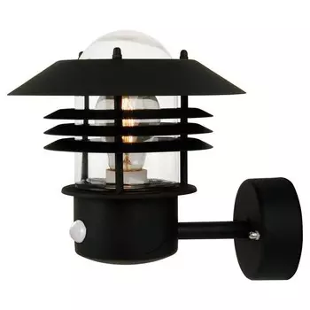 Настенный светильник Nordlux Vejers Up Sensor, черный
