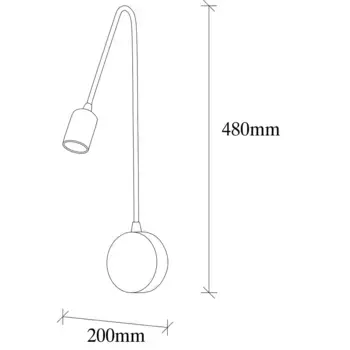Настенный светильник Opviq
