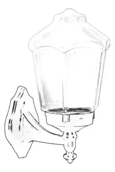 Настенный светильник Opviq, черный