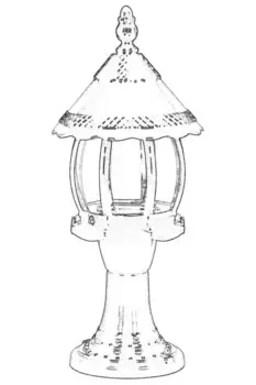 Настенный светильник Opviq, черный