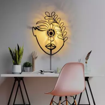 Настенный светильник Opviq, черный