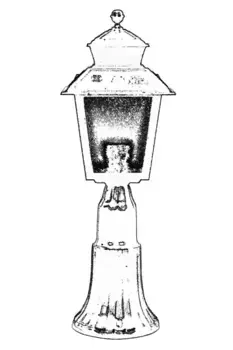 Настенный светильник Opviq, черный