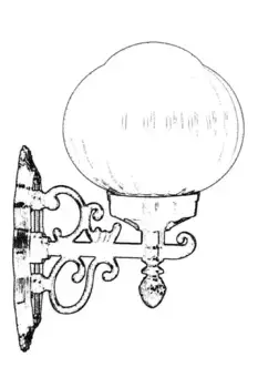 Настенный светильник Opviq, черный