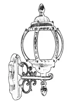 Настенный светильник Opviq, черный