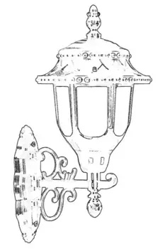 Настенный светильник Opviq, черный
