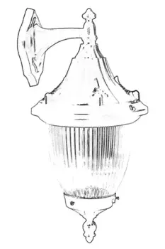 Настенный светильник Opviq, черный