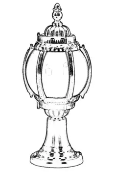 Настенный светильник Opviq, черный