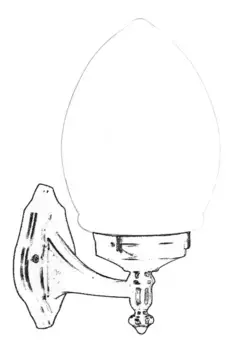 Настенный светильник Opviq, черный