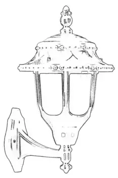Настенный светильник Opviq, черный