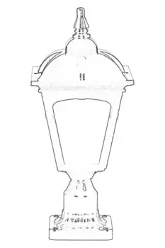 Настенный светильник Opviq, черный