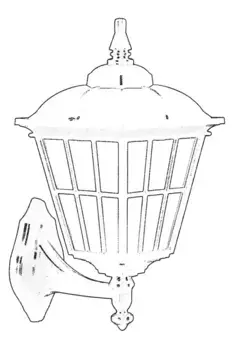 Настенный светильник Opviq, черный