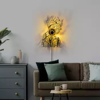 Настенный светильник Opviq, черный