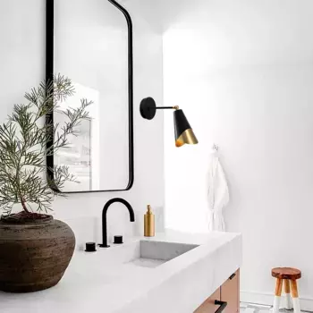 Настенный светильник Opviq, черный