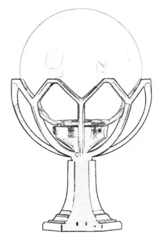 Настенный светильник Opviq, черный